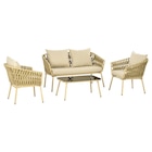 Outsunny Sitzgruppe khaki Polyester B/H/L: ca. 66x130x72 cm für 355,99 € bei POCO im Angebot Outsunny Sitzgruppe khaki Polyester B/H/L: ca. 66x130x72 cm im aktuellen POCO Prospekt