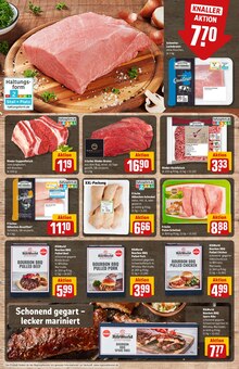 Rindfleisch im REWE Prospekt "Dein Markt" mit 36 Seiten (Jena)