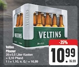 Aktuelle Veltins Angebote bei EDEKA in Suhl Aktuelles Pilsener Angebot bei EDEKA in Suhl ab 10,99 €