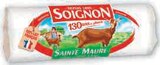 Fromage au lait pasteurisé de chèvre Sainte-Maure - SOIGNON en promo à 4,46 € chez U Express Fromage au lait pasteurisé de chèvre Sainte-Maure - SOIGNON dans le catalogue U Express