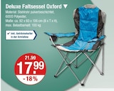 Aktuelles Deluxe Faltsessel Oxford Angebot bei V-Markt in München ab 17,99 €