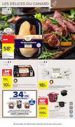 Prix et réduction Foie Gras De Canard dans le prospectus Carrefour en cours Offre Foie Gras De Canard dans le catalogue Carrefour du moment à la page 43