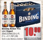 alldrink - Römer Pils Angebot im Prospekt Römer Pils bei alldrink im Prospekt "" für 10,99 €