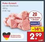 Aktuelles Puten-Gulasch Angebot bei Netto Marken-Discount in Hildesheim ab 2,99 €