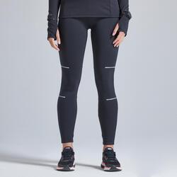 DECATHLON Lünen - Laufhose lang Tights Kiprun Warm Damen schwarz Laufhose lang Tights Kiprun Warm Damen schwarz Angebot bei DECATHLON Lünen im Prospekt DANN IST ES EBEN KALT DRAUSSEN