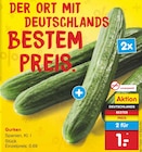 Gurken bei Netto Marken-Discount im Hattingen Prospekt für 1,00 €