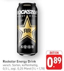 Energy Drink Angebote von Rockstar bei EDEKA Schwäbisch Hall für 0,89 €