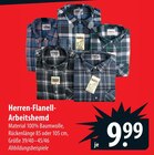 Herren-Flanell-Arbeitshemd im Angebot bei famila Nordost in Kiel Herren-Flanell-Arbeitshemd Angebote bei famila Nordost Kiel für 9,99 €