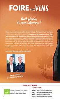 Catalogue Hyper U à Chantonnay cette semaine, valable du 22/09/2026 au 04/10/2026 Prospectus Hyper U à Chantonnay, "FOIRE AUX VINS", 64 pages de promos valables du 22/09/2026 au 04/10/2026