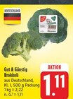 Brokkoli Angebote von Gut & Günstig bei EDEKA Nürnberg für 1,11 €