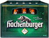 Pils im Angebot bei REWE in Hilchenbach Pils Angebote von Hachenburger bei REWE Hilchenbach für 13,99 €