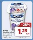 Frische Konditorsahne Angebote von Milram bei combi Löhne für 1,29 €