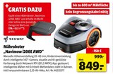 Mähroboter „Navimow i206E AWD“ bei Hagebaumarkt im Prospekt "" für 849,00 €