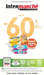 Prospectus Supermarchés Intermarché Super en cours, JUSQU'À -60% DE REMISE IMMÉDIATE SUR LE 2ÈME, 28 pages, 03/02/2026 - 15/02/2026 Catalogue Supermarchés Intermarché Super en cours à Trégastel et alentours, JUSQU'À -60% DE REMISE IMMÉDIATE SUR LE 2ÈME, 28 pages, 03/02/2026 - 15/02/2026