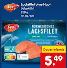 Lachsfilet ohne Haut im Netto Marken-Discount Prospekt Lachsfilet ohne Haut von Sea Gold im aktuellen Netto Marken-Discount Prospekt für 5,49 €