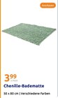 Chenille-Badematte bei Action im Dinkelsbühl Prospekt für 3,99 €