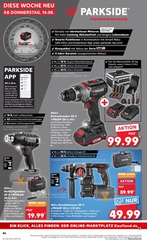 Bohrmaschine im aktuellen Kaufland Prospekt (Bremen) Bohrmaschine im Kaufland Prospekt "KNÜLLER" mit 64 Seiten (Bremen)