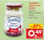 Joghurt auf Frucht Angebote von Landliebe bei Netto Marken-Discount Bautzen für 0,49 €