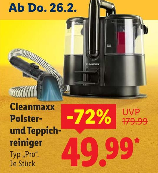 Polster- und Teppichreiniger