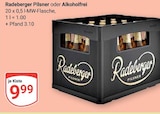 Pilsner im Angebot bei GLOBUS in Plauen Pilsner Angebote von Radeberger bei GLOBUS Plauen für 9,99 €