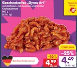 Geschnetzeltes Gyros Art Angebote bei Netto Marken-Discount Kassel für 4,49 €