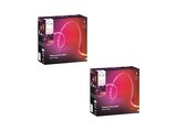 Farbmischung im MediaMarkt Saturn Prospekt Flux Gradient Lightstrip, 4m, Chromasync™-Farbmischung, Doppelpack Lichtstrip RGBWWIC von PHILIPS im aktuellen MediaMarkt Saturn Prospekt für 104,99 €