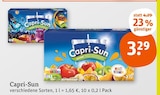 Capri-Sun Angebote von Capri-Sun bei tegut Bensheim für 3,29 €