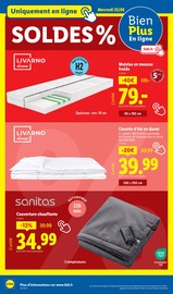 Couette Angebote im Prospekt "Le vrai prix des bonnes choses" von Lidl Couette Angebote im Prospekt "Le vrai prix des bonnes choses" von Lidl auf Seite 40