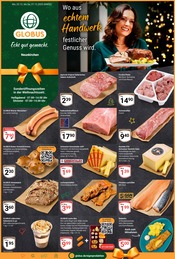 Aktueller GLOBUS Supermarkt Prospekt in Schiffweiler und Umgebung, "Aktuelle Angebote" mit 21 Seiten, 22.12.2025 - 27.12.2025