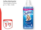 Weichspüler im Angebot bei GLOBUS in Salzgitter Weichspüler Angebote von Softlan bei GLOBUS Salzgitter für 1,29 €