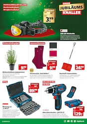 Aktueller Hagebaumarkt Prospekt mit Bohrmaschine, "UNSERE JUBILÄUMS KNALLER", Seite 3