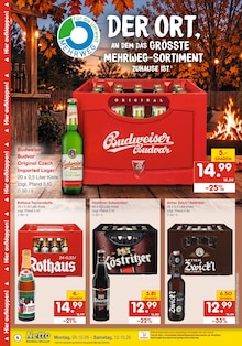 Budweiser im Netto Marken-Discount Prospekt "DER ORT, AN DEM DU IMMER AUSGEZEICHNETE PREISE FINDEST." mit 6 Seiten (Dortmund)