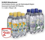 Aktuelle Mineralwasser Angebote bei GLOBUS in Leipzig Aktuelles Mineralwasser Lemon Angebot bei GLOBUS in Leipzig ab 2,49 €