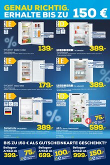 Kühlschrank im EURONICS Prospekt "GENAU RICHTIG. SMARTE TECHNIK. SONNIGE PREISE." mit 12 Seiten (Euskirchen)