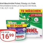 Aktuelle Ariel Angebote bei GLOBUS in Ludwigshafen (Rhein) Aktuelles Waschmittel Pulver Angebot bei GLOBUS in Ludwigshafen (Rhein) ab 16,99 €