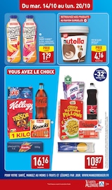 Nutella Angebote im Prospekt "NOS ARRIVAGES BEAUTÉ JUSQU'À -80% SUR LE 2ÈME" von Aldi auf Seite 11