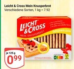 Mein Knusperbrot Goldweizen Angebote von Leicht & Cross bei GLOBUS Krefeld für 0,99 €