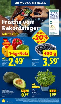 Kräuter im Lidl Prospekt "LIDL LOHNT SICH" mit 68 Seiten (Düsseldorf)