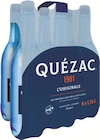 Eau Minérale Naturelle Gazeuse - QUÉZAC - Intermarché Super à Toulouse Eau Minérale Naturelle Gazeuse - QUÉZAC en promo chez Intermarché Super Toulouse à 2,70 €