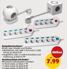 Designbürosteckdose Würfelform Angebote bei Penny Garbsen für 7,99 €