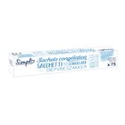 75 sacs de congélation à lien - SIMPL en promo chez Carrefour Market Bastia à 1,55 €