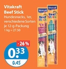 Beef Stick von Vitakraft im aktuellen V-Markt Prospekt für 0,33 €