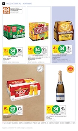 Bière Angebote im Prospekt "-50% DE REMISE IMMÉDIATE SUR LE 2ÈME" von Intermarché auf Seite 42