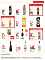 Promos Vin dans le catalogue "LA RENTRÉE À PRIX K.O." de Auchan Hypermarché Vin en promo dans le catalogue Auchan Hypermarché à la page 9