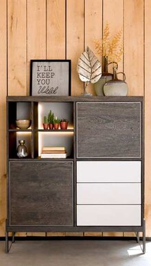 H&H Valenton - Highboard Montpellier Promo Highboard Montpellier dans le catalogue H&H "-15% sur notre sélection" à Valenton