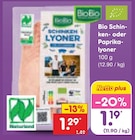 Aktuelles Bio Schinkenlyoner Angebot bei Netto Marken-Discount in Hannover ab 1,19 €