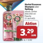 Shampoo im Angebot bei combi in Detmold Shampoo Angebote von Herbal Essences bei combi Detmold für 3,29 €