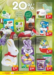 Ostern Angebot & Preis im aktuellen Netto Marken-Discount Prospekt Ostern Angebot im aktuellen Netto Marken-Discount Prospekt auf Seite 12