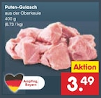 Aktuelles Puten-Gulasch Angebot bei Netto Marken-Discount in Nürnberg ab 3,49 €