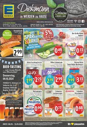 EDEKA Prospekt für Essen mit 24 Seiten EDEKA Prospekt für Essen: "Aktuelle Angebote", 24 Seiten, 08.09.2025 - 13.09.2025